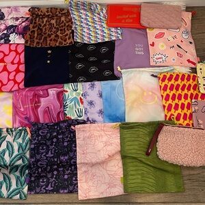 ipsy Cosmetic Bags Collection - Vibrant Assortment